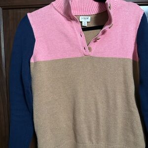 J. Crew Colorblock Sweater